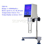 NDJ-5/8/9S Rotary Digital Viscometer Viscosity Tester Rotational Viscosity Meter Fluidimeter with No. 1-4 Rotors 1-2000000 mPa.s