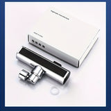 1pc New Waterfall Kitchen Faucet Filter, Multifunctional Kitchen Sink Faucet Sprayer, 3 In 1 360° Swivelling Anti-Splash Device