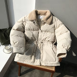 Korean Down Cotton Bread Jacket Short Cotton Jacket