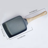 1pc Tamagoyaki Pan, Square Egg Pan Japanese Omelette Pan Nonstick Cookware PFOA Free All Stoves Compatible Inductions