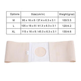 4 Size Stoma Elastic Prevention Care Medical Abdomen Belt With A Hole Unisex Ostomy Hernia Binder Brace