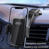 Car Stand Holder Universal Smart Bracket Quick Release Suction Cup Cellphone Mount for Mobile Phone Width 50-100mm