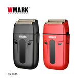 2024 New WMARK NG-984 Oil Head Gradient Whitener Stainless Steel Etched Titanium-plated Two Knife Mesh Blade Clipper