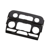 Center Console Air Conditioner Panel Cover Trim for Chevy Suburban 2020-2023 Tahoe GMC Yukon 2021-2023 ,ABS Carbon Fiber