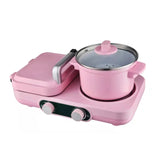3 in 1 automatic breakfast maker, detachable plate, frying pan
