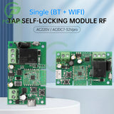 USB 7-32V DIY 1 Channel Jog Inching Self-Locking WIFI Wireless Smart Home Switch, Voice Remote Control with Alexa