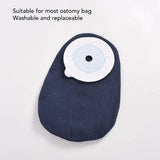 Waterproof Bag Soft Cotton Breathable Patient Eldely Ostomy Pouch Cover Washable Reusable Portable Home Cove Pouche