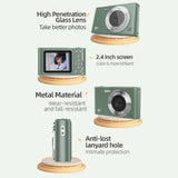 4K Camcorder 48MP Video Camera 2.4" Screen 16X Digital Zoom Anti-shake Face Detection Beauty Effect