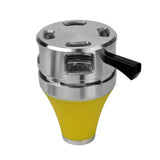 CRUSHER Metal Charcoal Holder Set Bowl Tinfoil-free Pot Carbon Chicha Bowls Removable Hookah Smoking Accessories