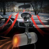 12V Car Heating Coog Fan Window Windshield Deing Defrosting Heater Frost Snow Fog Removal hine Auto Accessories