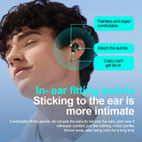 Wireless Bluetooth Headphones Smart Touch Control Play Headphones Active Noise Removal For Sport X10