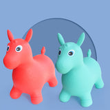 Cute Jumping Horse Thickened PVC Iatable Children's Bouncing Training Toy Birthday Gift