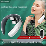 Cervical spine massager multifunctional heat point pulse neck cervical massage whole body meridian instrument
