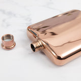 6 Oz Stainless Steel Vodka Hip Flask for Alcohol Liquor Whiskey Bottle Groomsmen Gifts with Funnel