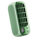 Portable Bladeless Coog Fan Night USB Rechargeable with 5 Wind Speeds 2 Light Modes for Outdoor Camping
