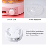 Household Mini Food Dehydrator, Dried Fruit, Vegetables, Herb, Meat, Dehydrated, 5 Trays Snacks, Air Dryer, EU, US