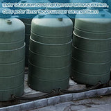 Accessories 2 Connection Set 25 Mm Rain Butt With Hoseclamps IBC Barrel Connector For Rainwater (50 Cm)
