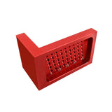 T-50 Measuring Tool Woodworking T-type Scribe Mark Measurement Tool Aluminum Alloy Precision Cross-calibration Ruler