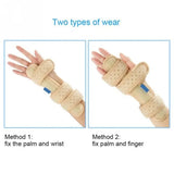Hand Aluminum Strap Carpal Tunnel Splint Fingers Palm Bone Fracture Fixed Orthosis Plate Wrist Support Finger Braces