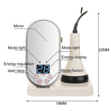 80KHz Ultrasonic Cavitation Weight Loss Machine With Mirror 2 in 1 Ultrasound Body Massage Fat Reduce Slimming Tool LED Therapy
