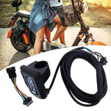 1pc E-Bike EN06 Control Panel 24-48V For Electric Bicycle Scooter 5pin/6pin LCD Display With Adapter Cable Bicicleta