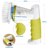 Household Hand-held Wireless Electric Cleaning Sink Bathroom Bath Tile Gap or Glass Brush Tool Dropshipping