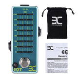 ENO EX EQ7 Equalizer Guitar Effect Pedal Equalizer EQ7 Analog 7-Band EQ True Bypass F/S Body True Bypass Guitar Accessories