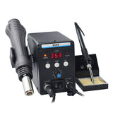 Digital Display Electric Soldering Irons +DIY Hot Air Gun Better SMD Rework Station Electronic Maintenance Tools