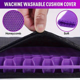 Long effect purple for sitting, soft and breathable, wheelchair pad, gel pad
