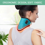 Electric Heating Neck Brace Cervical Vertebra Fatigue Therapy Reliever  Neck Pain Relieve Strap Moxibustion Health Care Tool