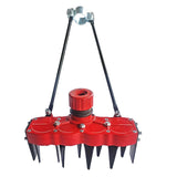 4 Blade 2 Blade Tooth M2 Universal Head Gardening Tool Mini Tiller Soil Broken Attachment Brush Cutter Grass Trimmer