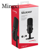 HYPER X solocast gaming microphone with usb condenser for ps4 pc and professional e sports live voice device mini mic