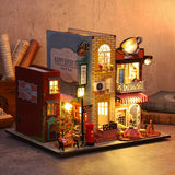 1pc Dollhouse Miniature With Furniture Kit, Handmade DIY House Model For Gift Of Teens And Adult