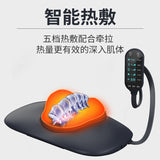 Cervical neck heating spine pulse massager acupressure cervical traction massage pillow
