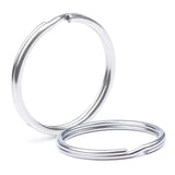 1 3/8Inch Rings Strong Split Key Rings,50 Pack Durable Install Easy To Use