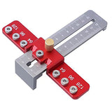 1 Piece Cabinet Hardware Jig Tool Adjustable Drill Template Guide Tool For Installation Of Drawer