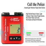 SMART SENSOR AS8805 AS8806 AS8807 AS8808 Portable Mini Clip On Digital Detector Gas Concentration Monitoring Test Analyzer