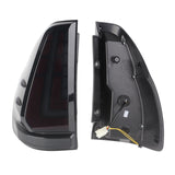 Car LED Tail Light Digital Theme LED Rear Lamp ABS PMMA PC High Brightness Fast Moving Animation 1 Pair for Replacement