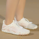 Outdoor children's quick drying anti slip beach breathable water wading and river tracing shoes, soft soled running sports shoes