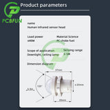 1-10pcs LED PIR Sensor Detector Smart Switch 220V 110V Infrared Human Body Motion Time Delay Mode Lighting Induction Automatic