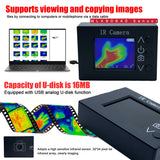 Infrared Sensors Thermal Imager Handheld 1.8inch TFT DisplayClear Definition Imaging Camera -40℃ to 300℃ Temperature Measurement