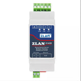 ZLAN5143D Din Rail Mounting RS485 Serial port TCP/IP Ethernet Converter RTU to Modbus TCP Server