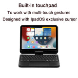 Magic Keyboard Case For iPad Mini 6 Magnetic Cover Funda Backlight Foldable 360-degree Rotatable Board Bluetooth Key Boards