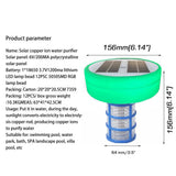 Ionizer Swimming SPA Fountain Cleaning Equipment Purifier Solar Pool Cleaner for Above Ground and Inground