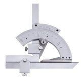 Hi-quality Carbon Steel Universal Bevel Protractor 0-320 Degree Angle Measuring Ruler Tools Accuracy of 0.02