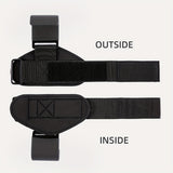 2pcs Weight Lifting Wrist Band With Hooks, Hand Grip Support Wrist Straps For Men And Women