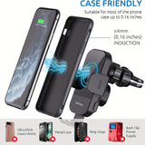 Car wireless 15W fast charging charger, car phone holder accessory