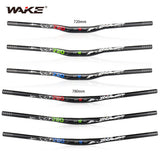 Mountain Bike Handlebars 31.8MM Diameter High-Rise with Matte Surface 720MM 780MM Aluminum Alloy Handlebar for Bicycle