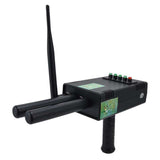 AKS Integrated Metal Detector 1200m Range 25m Depth Underground Gold Silver Copper Gems Finder Searching Tools