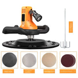 2 in1 Versatile Handheld Electric Cement Mortar Polisher for Smoothing and Grinding Walls and Floors 2880W